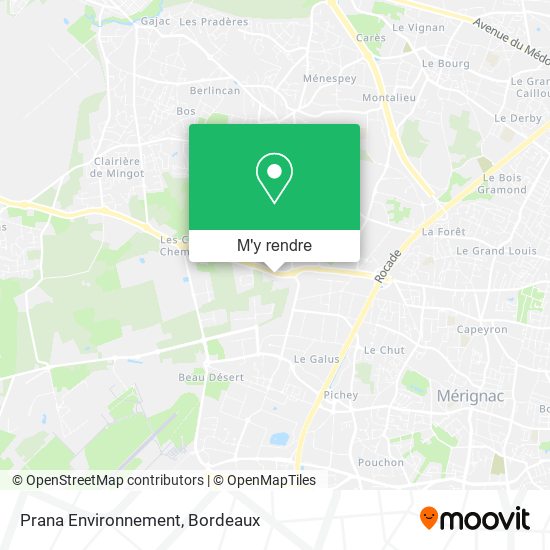 Prana Environnement plan
