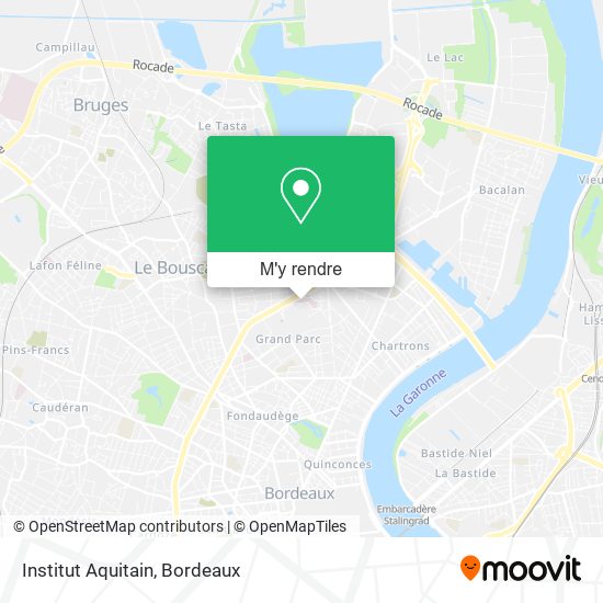 Institut Aquitain plan