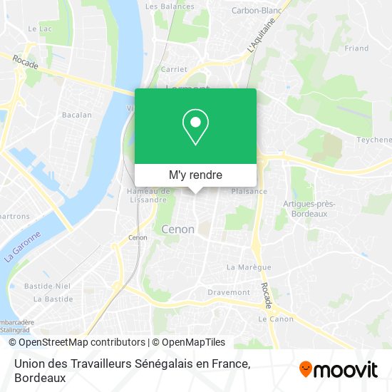 Union des Travailleurs Sénégalais en France plan