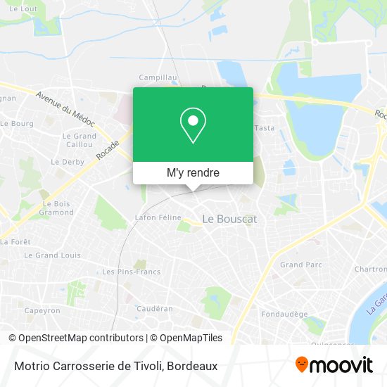 Motrio Carrosserie de Tivoli plan