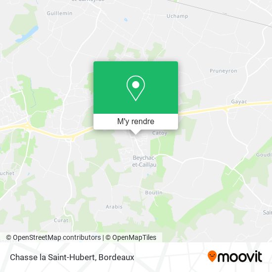 Chasse la Saint-Hubert plan