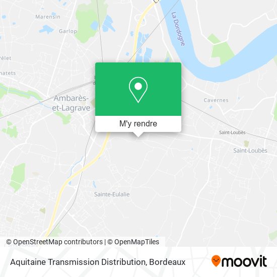 Aquitaine Transmission Distribution plan
