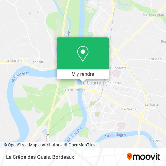 La Crêpe des Quais plan