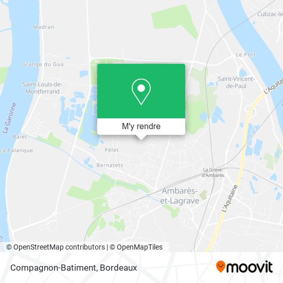 Compagnon-Batiment plan
