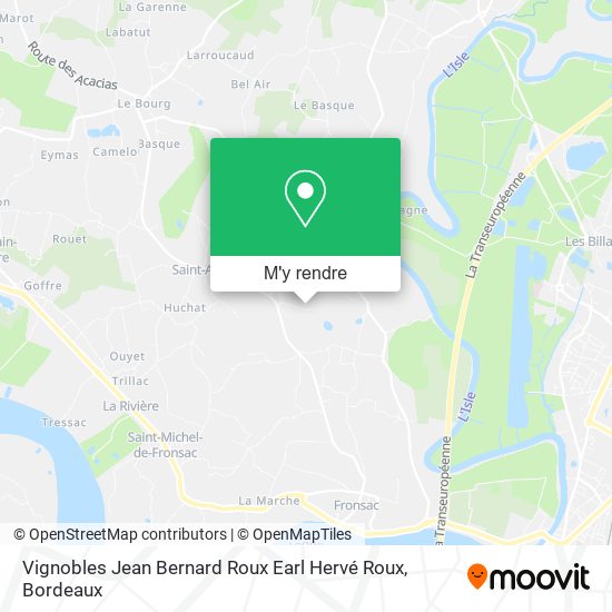 Vignobles Jean Bernard Roux Earl Hervé Roux plan