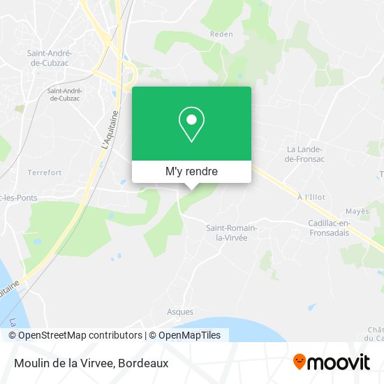 Moulin de la Virvee plan