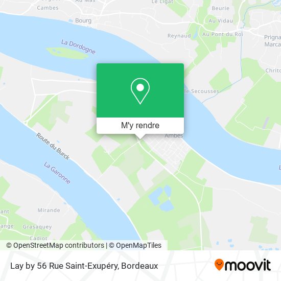 Lay by 56 Rue Saint-Exupéry plan