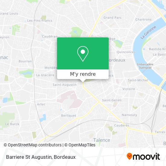 Barriere St Augustin plan