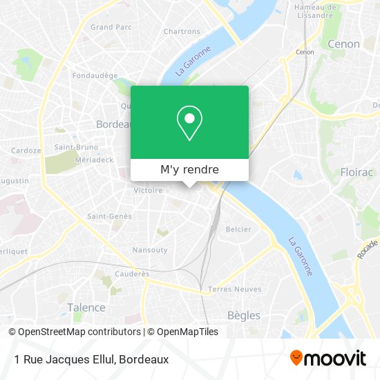 1 Rue Jacques Ellul plan