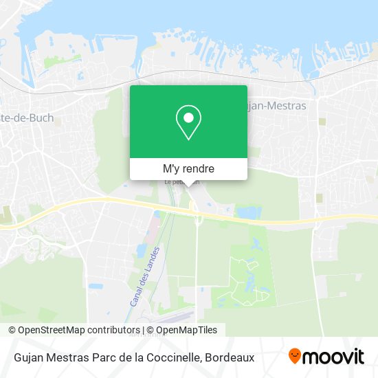 Gujan Mestras Parc de la Coccinelle plan
