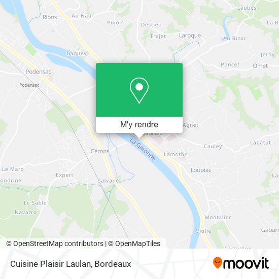 Cuisine Plaisir Laulan plan