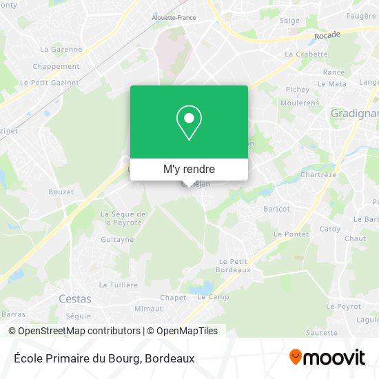 École Primaire du Bourg plan