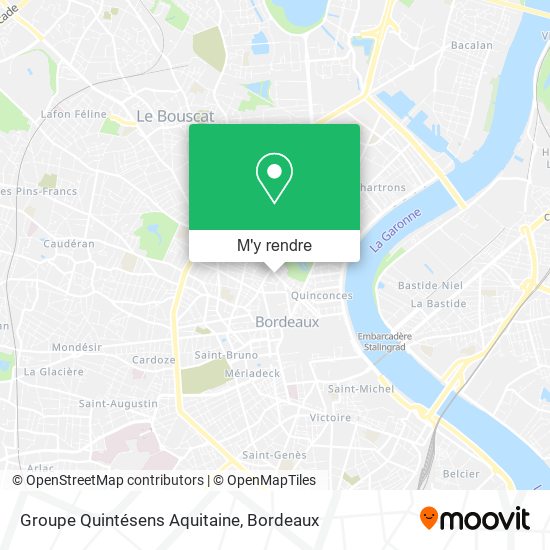 Groupe Quintésens Aquitaine plan