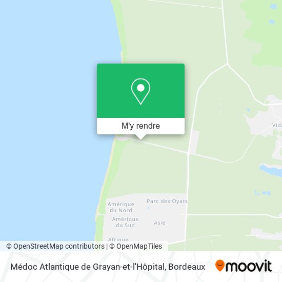 Médoc Atlantique de Grayan-et-l'Hôpital plan