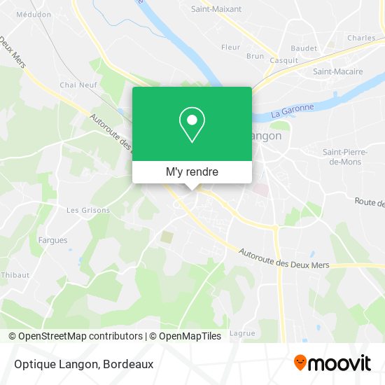 Optique Langon plan