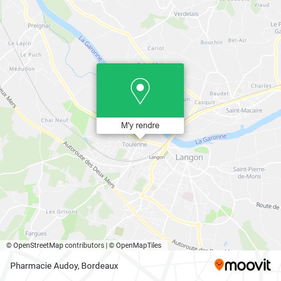 Pharmacie Audoy plan