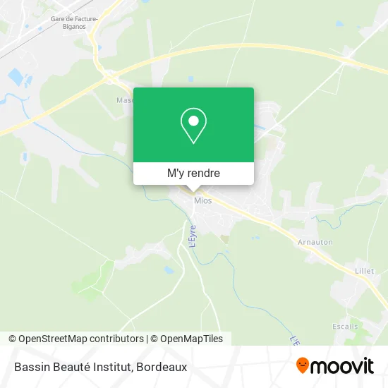 Bassin Beauté Institut plan