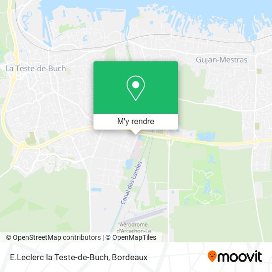 E.Leclerc la Teste-de-Buch plan