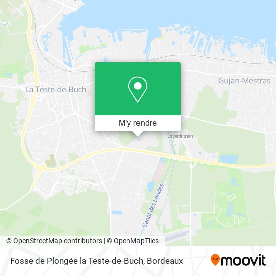 Fosse de Plongée la Teste-de-Buch plan