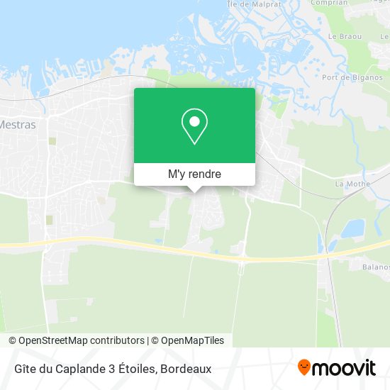 Gîte du Caplande 3 Étoiles plan