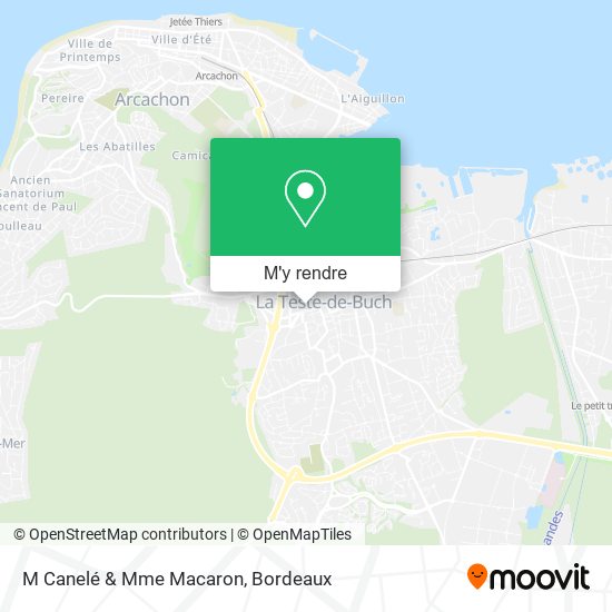 M Canelé & Mme Macaron plan