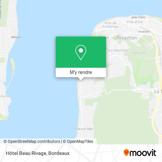 Hôtel Beau Rivage plan