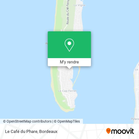 Le Café du Phare plan