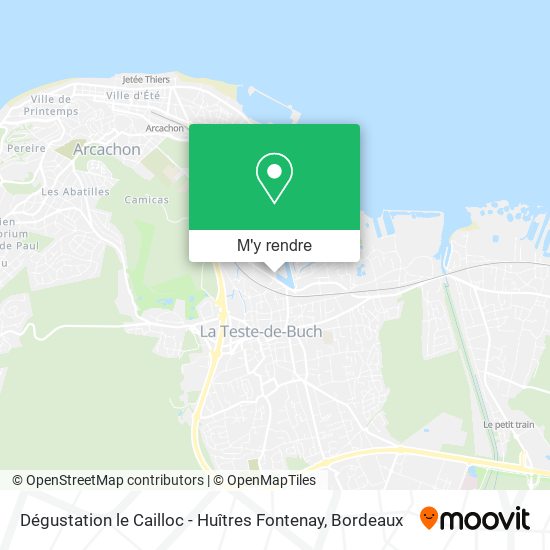 Dégustation le Cailloc - Huîtres Fontenay plan