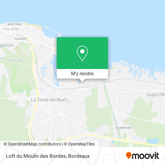 Loft du Moulin des Bordes plan