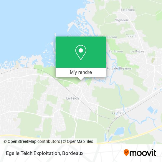 Egs le Teich Exploitation plan