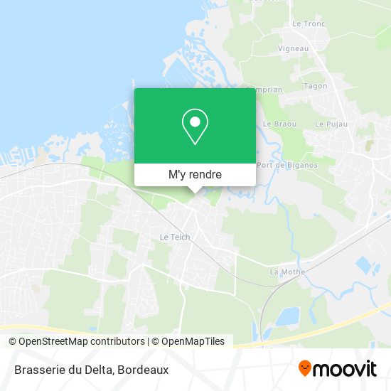 Brasserie du Delta plan