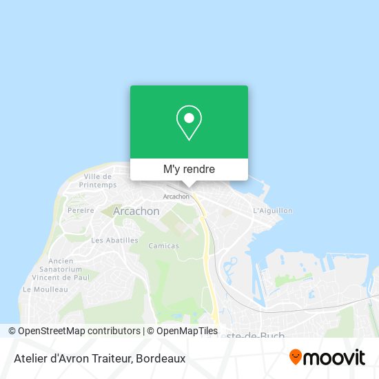 Atelier d'Avron Traiteur plan