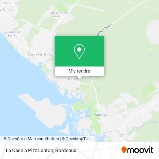La Case a Pizz Lanton plan