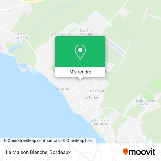 La Maison Blanche plan