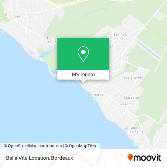 Bella Vita Location plan