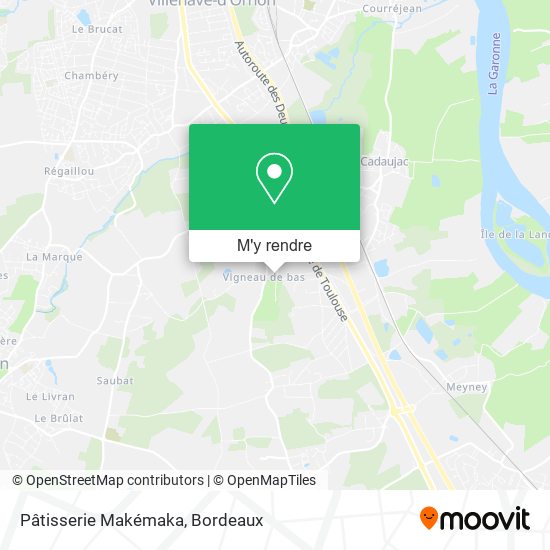 Pâtisserie Makémaka plan