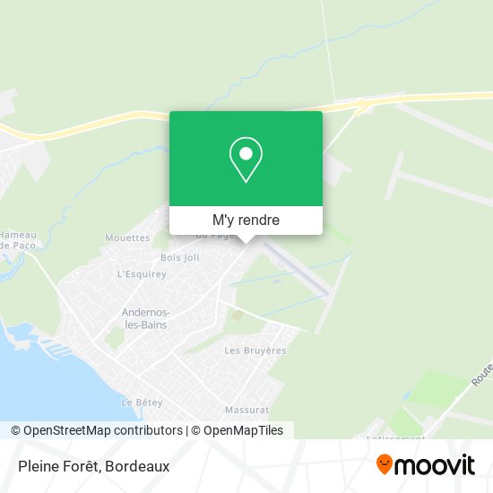 Pleine Forêt plan