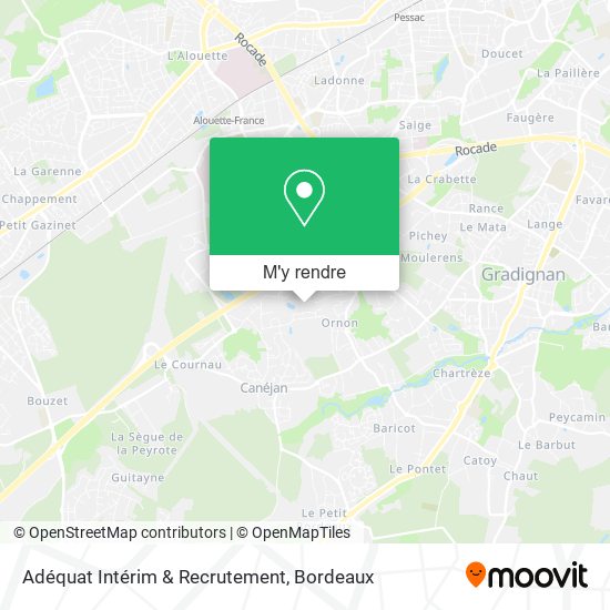 Adéquat Intérim & Recrutement plan