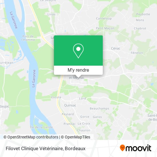 Filovet Clinique Vétérinaire plan