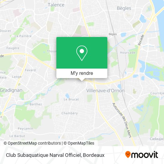 Club Subaquatique Narval Officiel plan