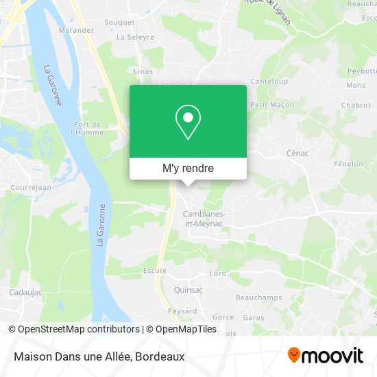 Maison Dans une Allée plan