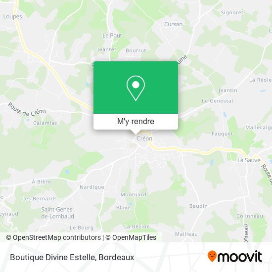 Boutique Divine Estelle plan