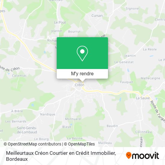 Meilleurtaux Créon Courtier en Crédit Immobilier plan