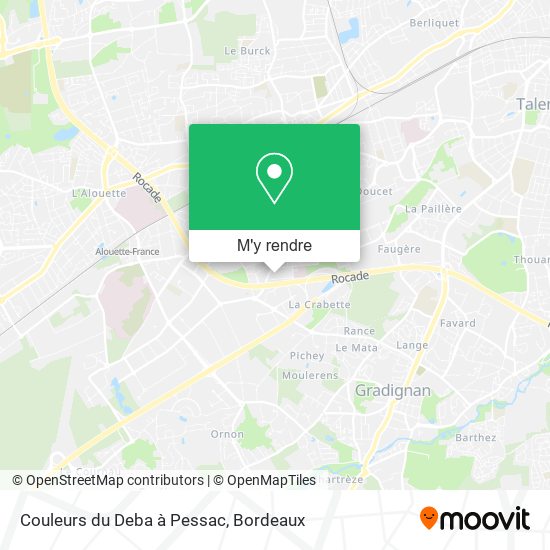 Couleurs du Deba à Pessac plan