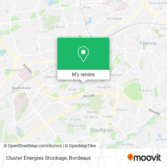 Cluster Energies Stockage plan