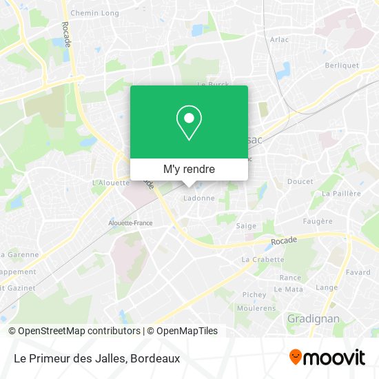 Le Primeur des Jalles plan