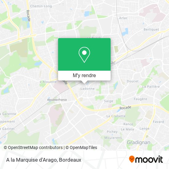 A la Marquise d'Arago plan