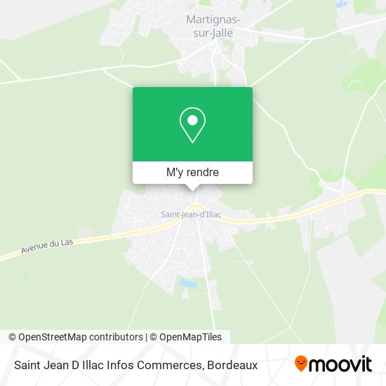 Saint Jean D Illac Infos Commerces plan