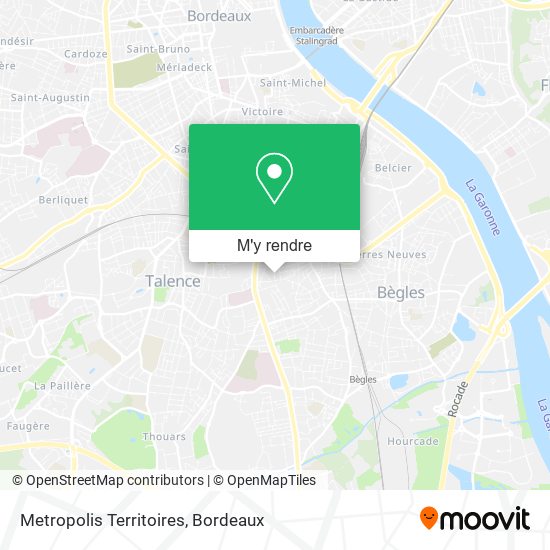 Metropolis Territoires plan