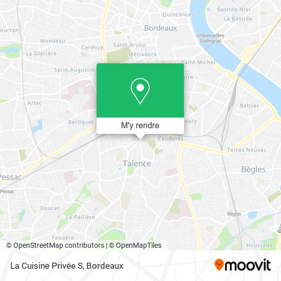 La Cuisine Privée S plan
